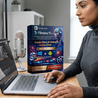 Get Filmora 15 Pro Lifetime Access at just ₹249 only
